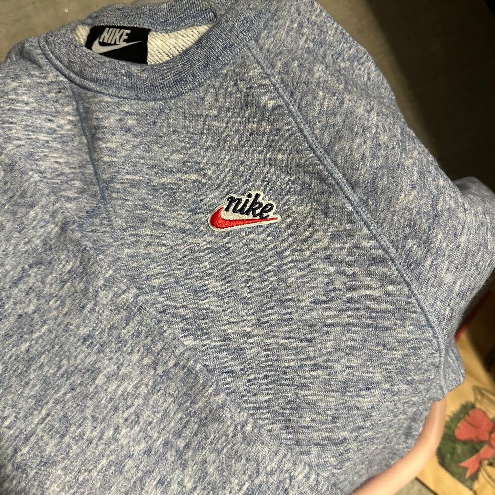 Nike Pullover Sweatshirt - Heathered blue RN#56323